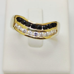 Baguette en or jaune 18K Taille-58