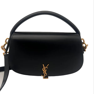 Saint Laurent - Sac Voltaire Cuir Noir
