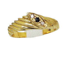 Bague en or jaune 18K Taille-54