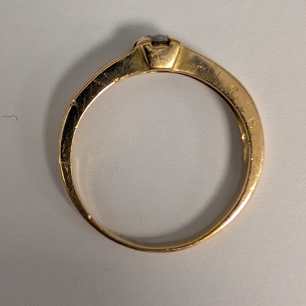 Bague Or Jaune 18K Taille -59