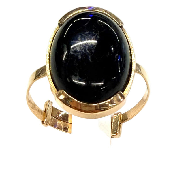 Bague réglable en or jaune 18k  Poids - 3.52 Grs Taille-Réglable plus petit 58 au plus grand 70