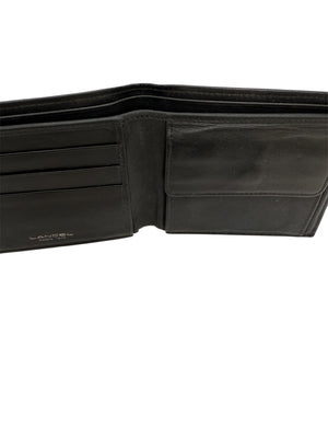 Portefeuille Lancel en crocodile noir