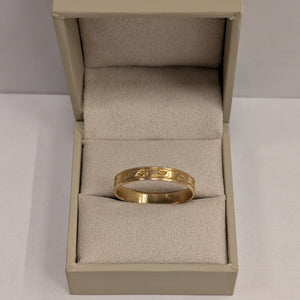 Bagues Alliance en Or Jaune 18K Taille-64