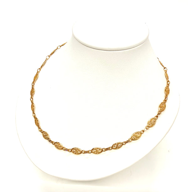 Collier en Or Jaune 18k - 9.59 Grs