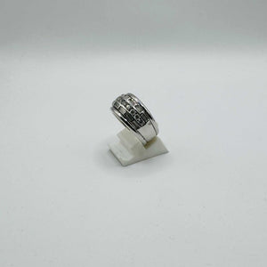 Bague en Or Blanc 18 Carats avec Diamants - T 59