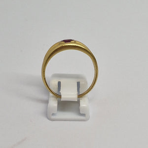 Bague en Or Jaune 18K – Taille 58