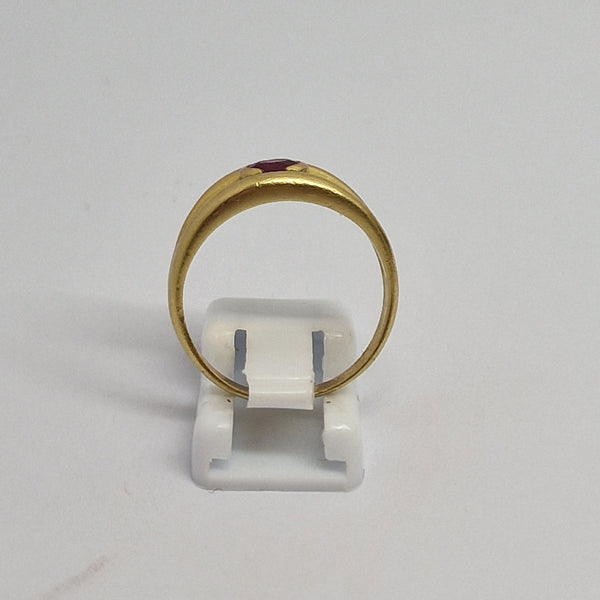 Bague en Or Jaune 18K – Taille 58