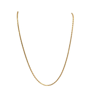 Collier en  Or Jaune 18 Carats Longueur -51CM