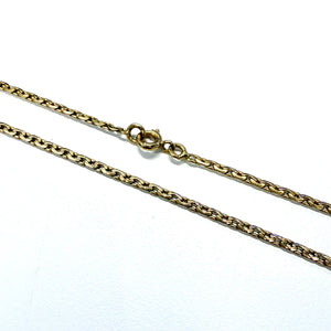 Collier chaîne en or jaune 18k 9.74 Grs
