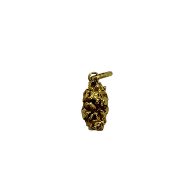Pendentif Solitaire en Or Jaune 18K  5.61 Grs