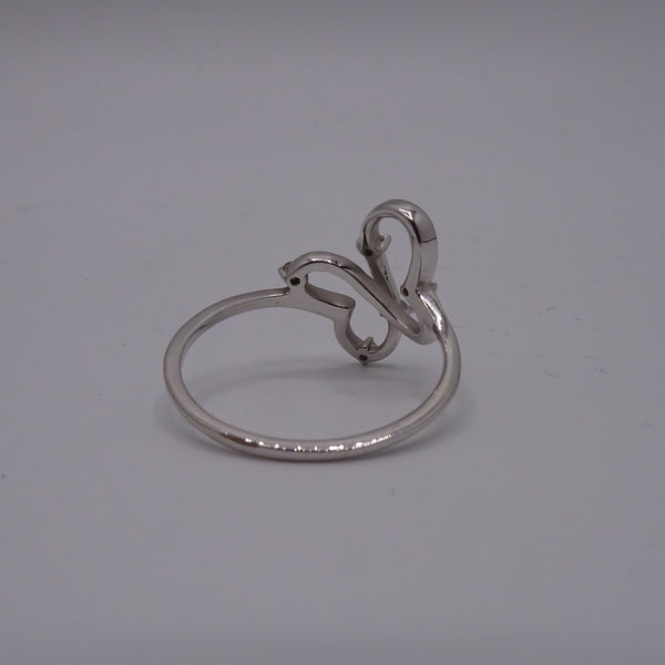 Bague en Or Blanc 18K Taille-54