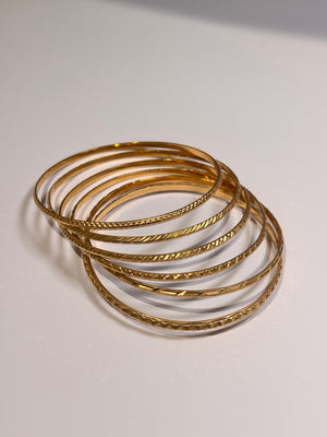 Bracelet Or Jaune 18k Semainier 52.32 Grs