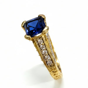 Bague Or en Jaune 18k - 5.14 G