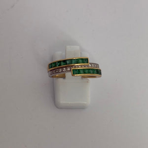 Bague 2 Ors 18 K - Taille 56 - 3.42 G