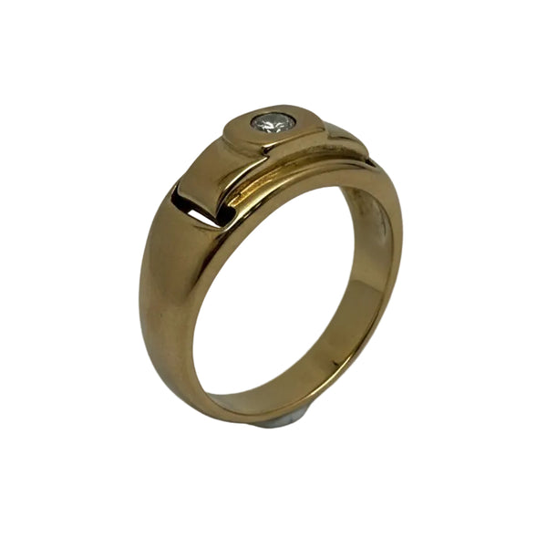 Bague Chevalière en Or Jaune 18k - 8.34 G