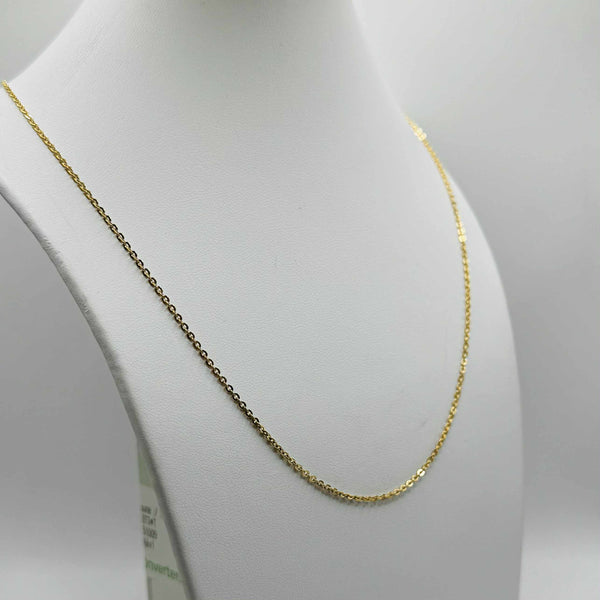 Collier en Or Jaune 18 carats Longueur- 45cm