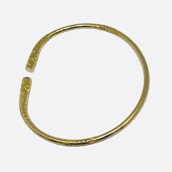 Jonc en Or Jaune 18k  - 19.98 G