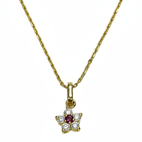 Collier Princesse en Or Jaune 18k