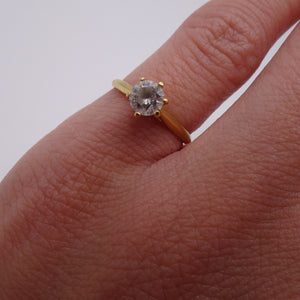 Bague en Or Jaune 18K Taille-48