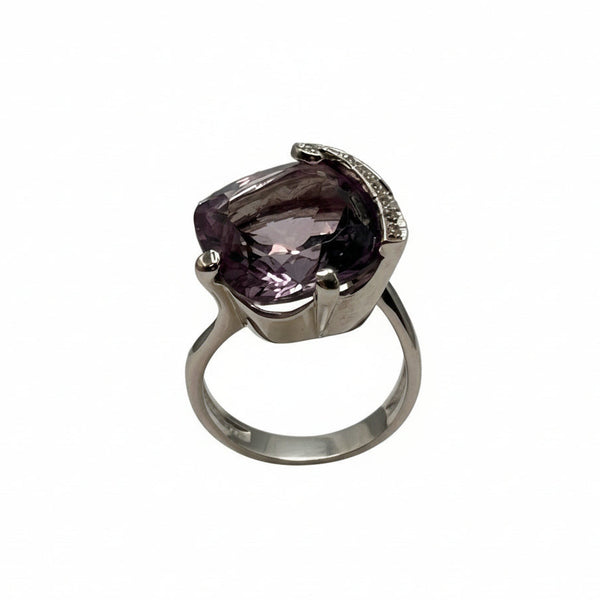 Bague en Or Blanc 18K - 8.90g