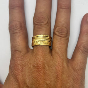 Semainier en Or Jaune 18k