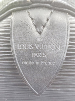 Sac Louis Vuitton Speedy 25 Noir en Cuir