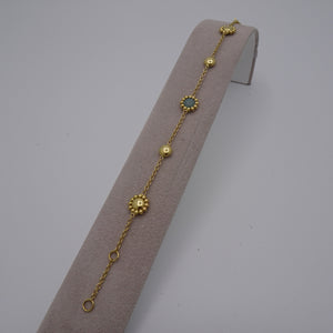 Bracelet Maillon Forçat Or Jaune 18K 4.87 Grs