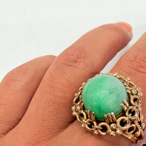 Bague Empierrée en Or Jaune 18k
