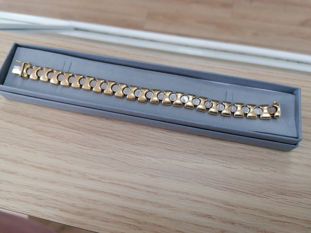 Bracelet Maillon Or Jaune 18K 26.41g