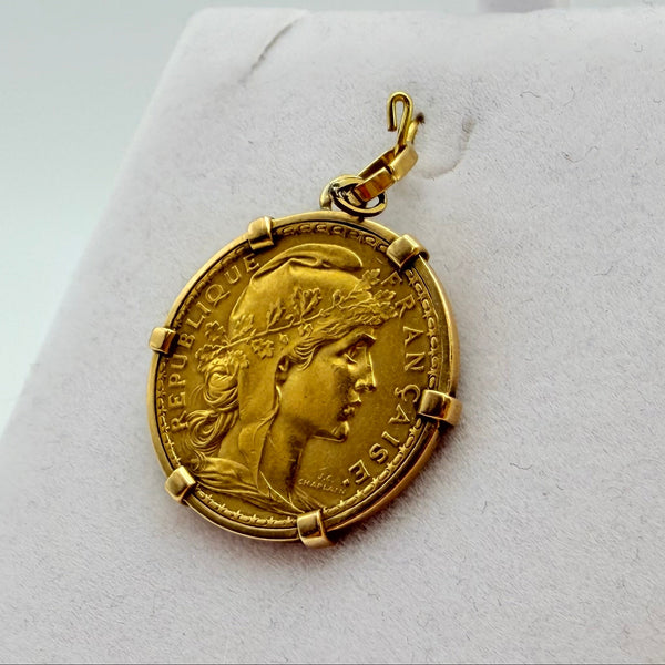 Pendentif en Or Jaune 18K - 7.93 Grs