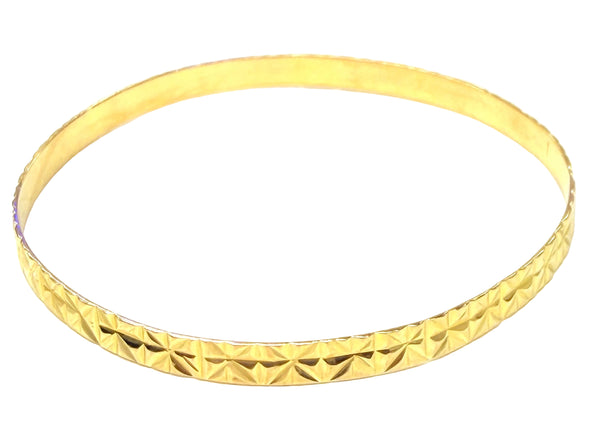 Bracelet Jonc en Or Jaune 18K - 10.76G