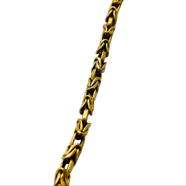 Bracelet Maillon Originale en Or Jaune 18k