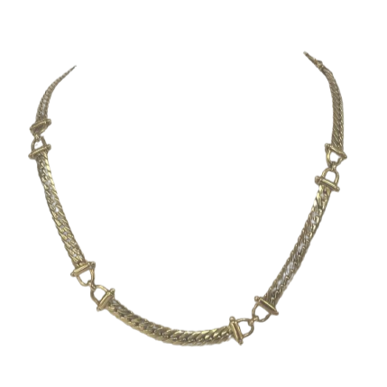 Collier Ras du Cou en Or Jaune 18K 25.39 Grs