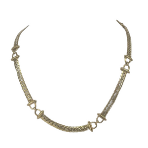 Collier Ras du Cou en Or Jaune 18K 25.39 Grs