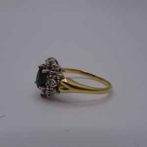 Bague Marguerite Or Jaune 18K - Taille 53