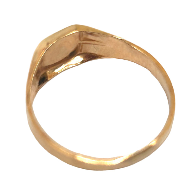 Chevalière en Or Jaune 18 carats