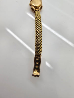 Montre Cocktail Vintage en Or Jaune 18 K Diamants