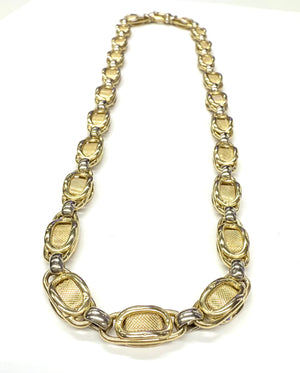 Collier Ras du Cou en 2 Ors 18K