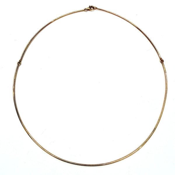 Collier câble articulé en Or jaune 18K - 7.53g