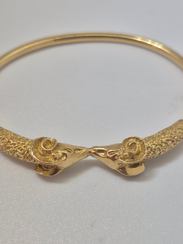 Bracelet Jonc Or Jaune 18K 15.80 Grs