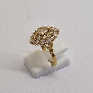 Bague Marquise en OR 18 carats Taille-57