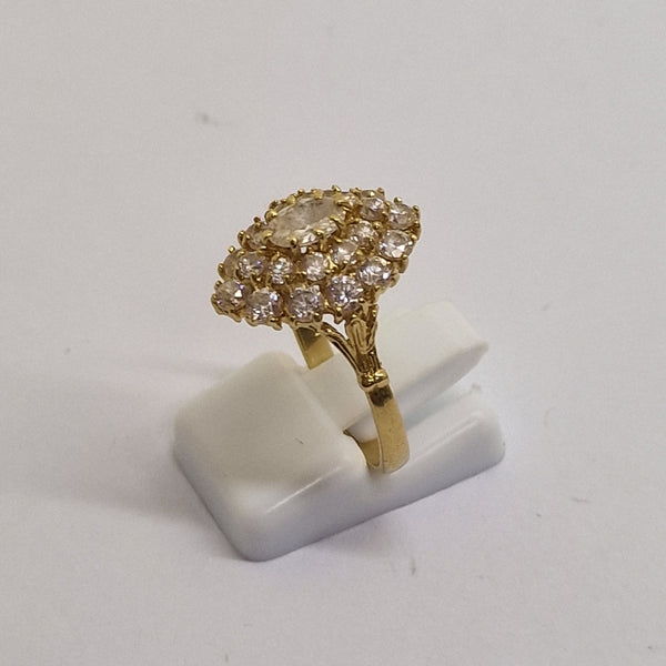 Bague Marquise en OR 18 carats Taille-57