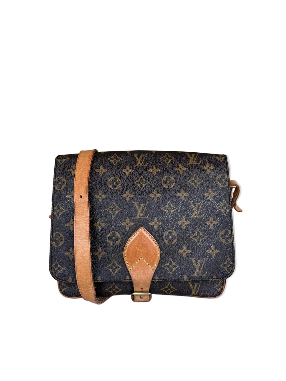 Sac Louis Vuitton Cartouchière en Toile Monogramme Vintage
