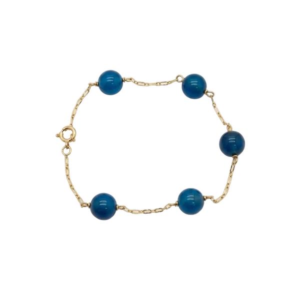 Bracelet en or jaune 18 K - 4.5 G