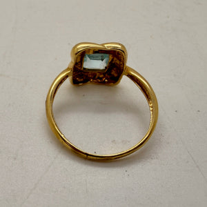 Bague en Or Jaune 18K - Taille 54 - 2.39G