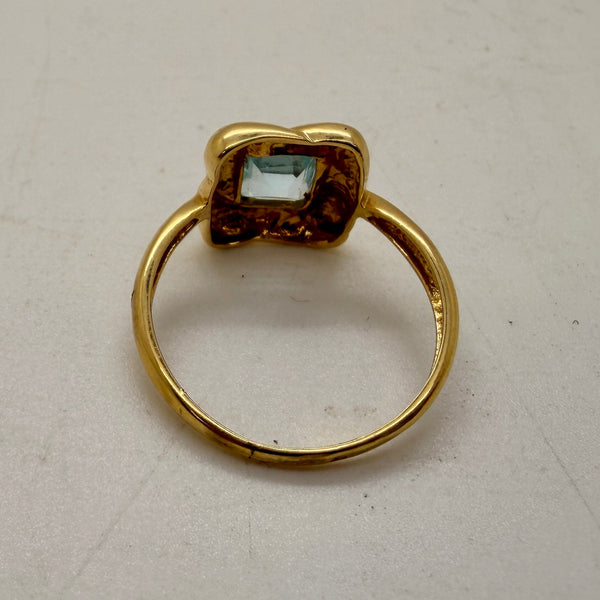 Bague en Or Jaune 18K - Taille 54 - 2.39G