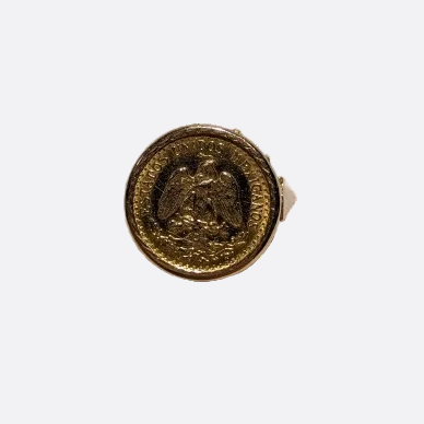 Chevalière en Or Jaune 18K - Taille 50