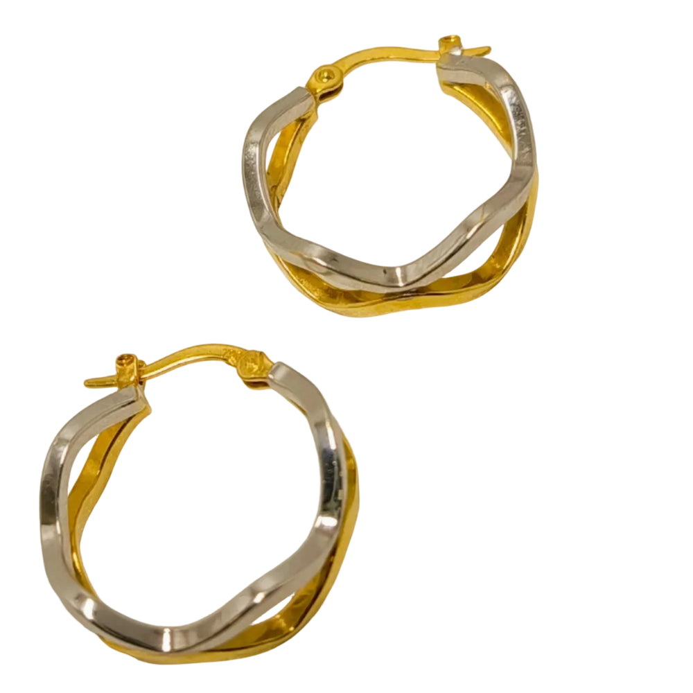 Boucles d'oreilles en Or 18K - 2.28G