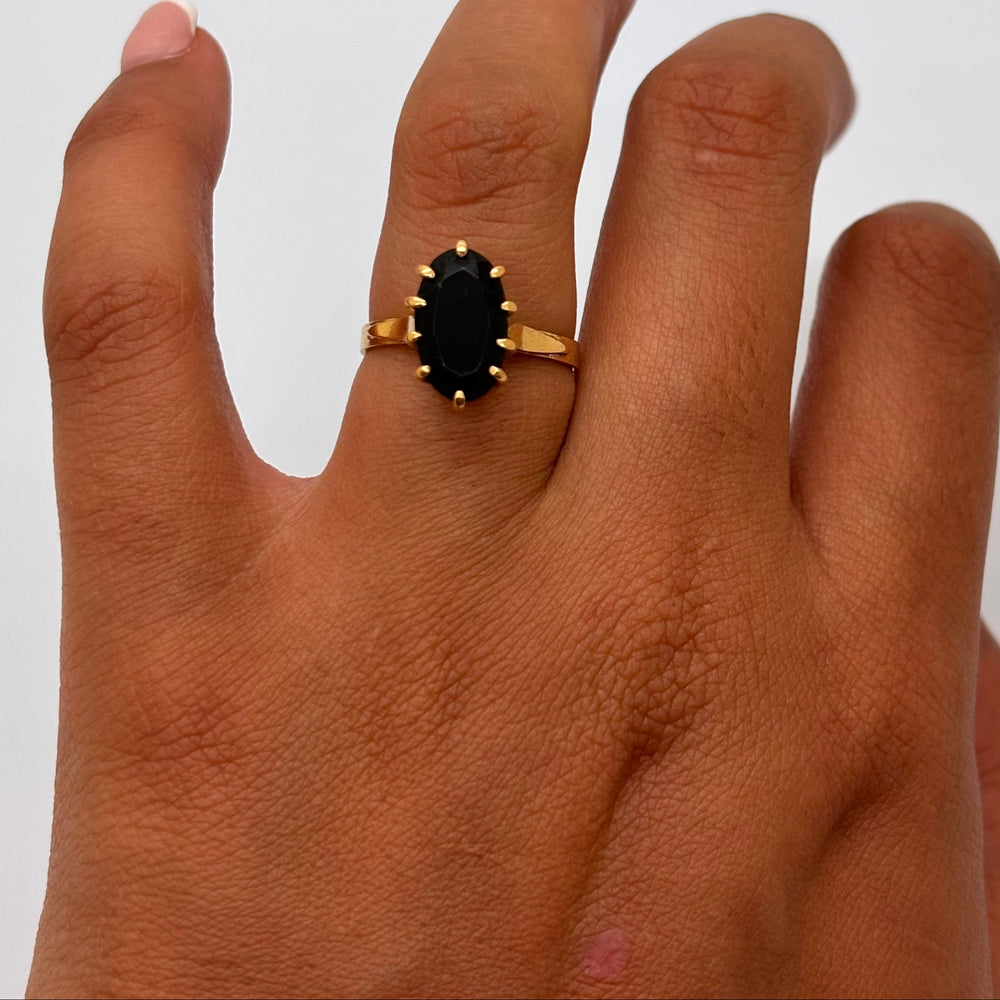 Bague en Or Jaune 18K - Taille 51