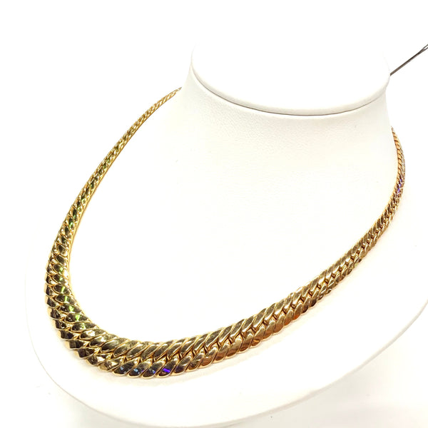 Collier Ras du Cou en Or Jaune 18k - 23.30 G